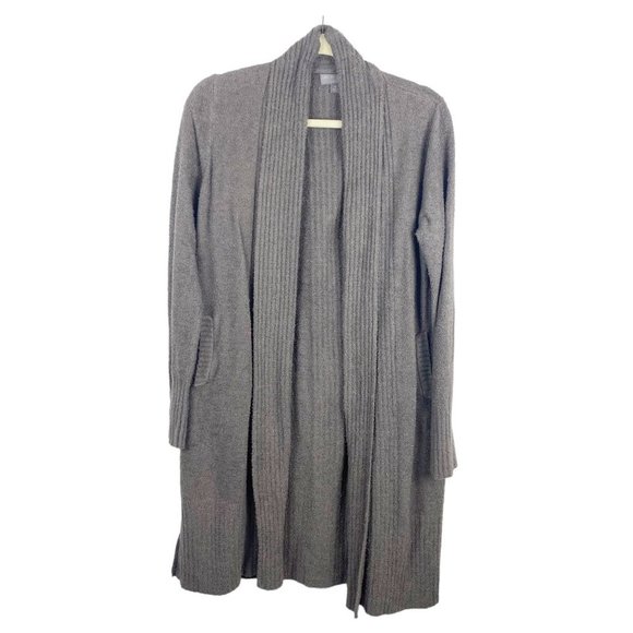 Barefoot Dreams Cozy Chic Lite Catalina Long Open Cardigan Sweater Size Medium - Picture 1 of 8